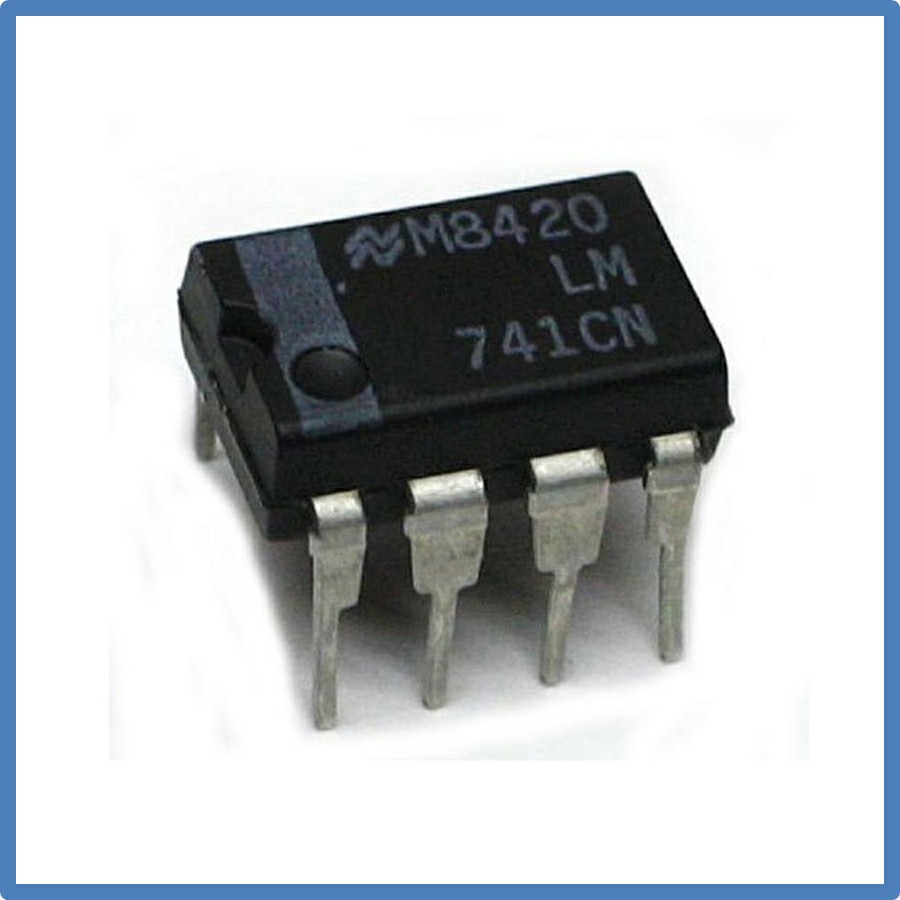 LM741 Operational Amplifier IC - PIEES