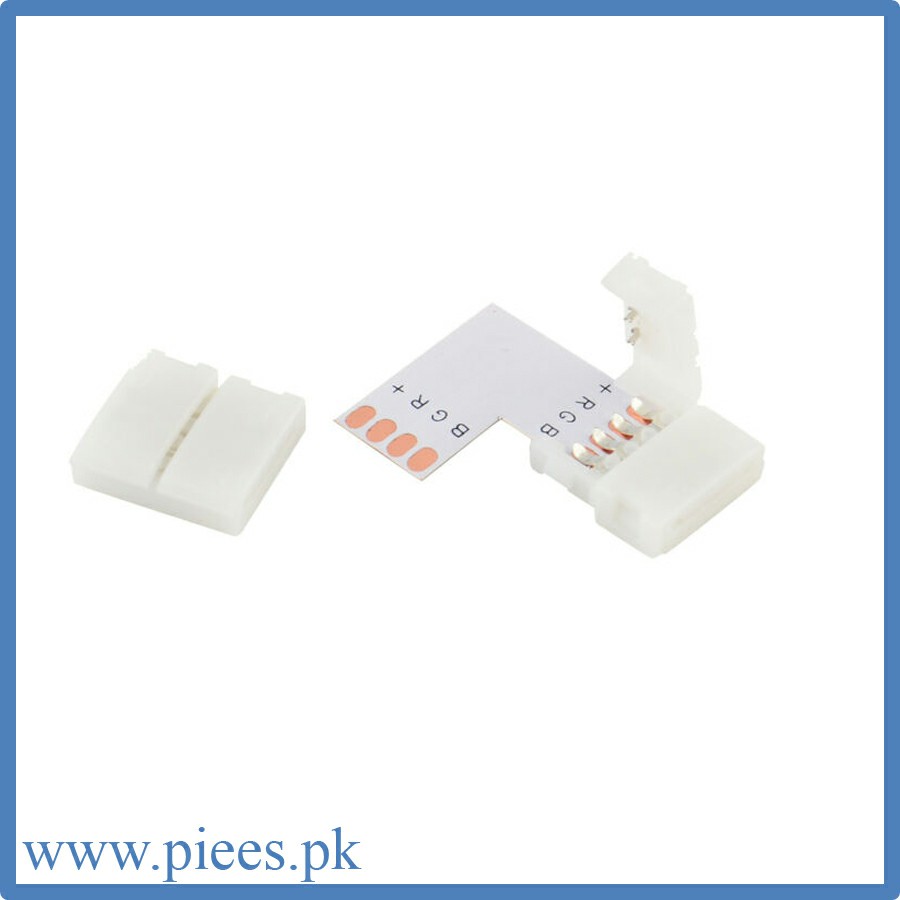 RGB LED Angle Strip Connector PIEES