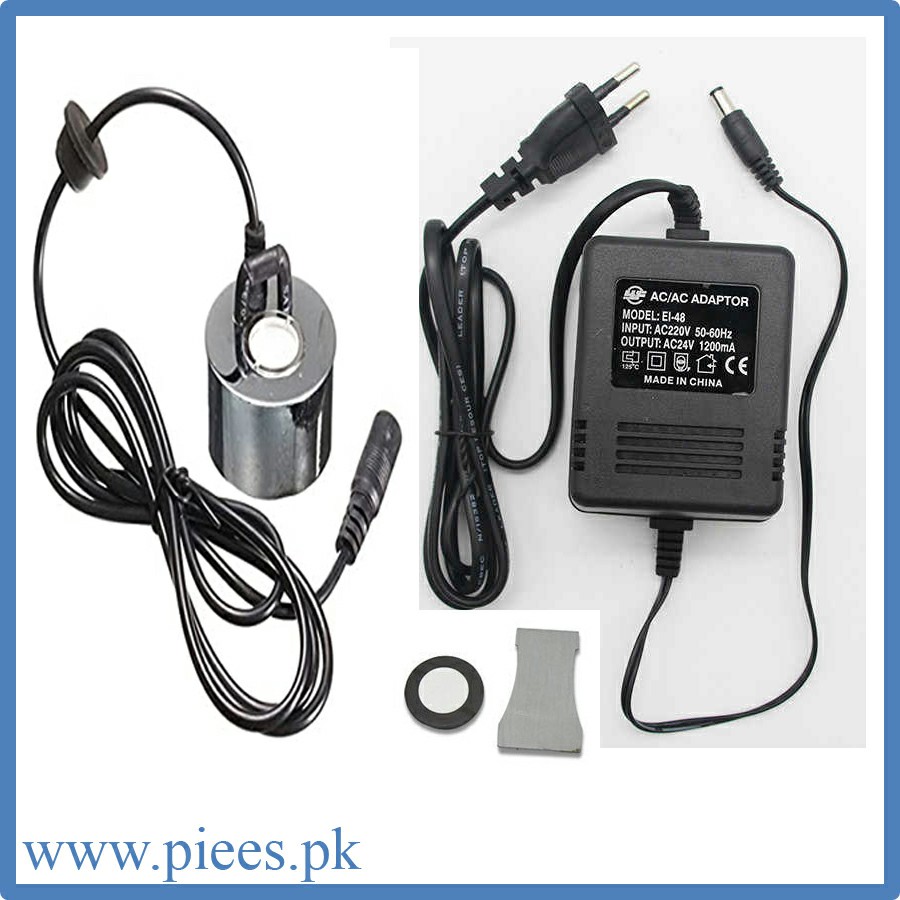 24V Ultrasonic Humidifier with Power Adapter and Extra Head